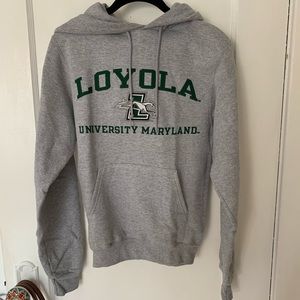 LOYOLA UNIVERSITY MARYLAND Champion Grey Hoodie